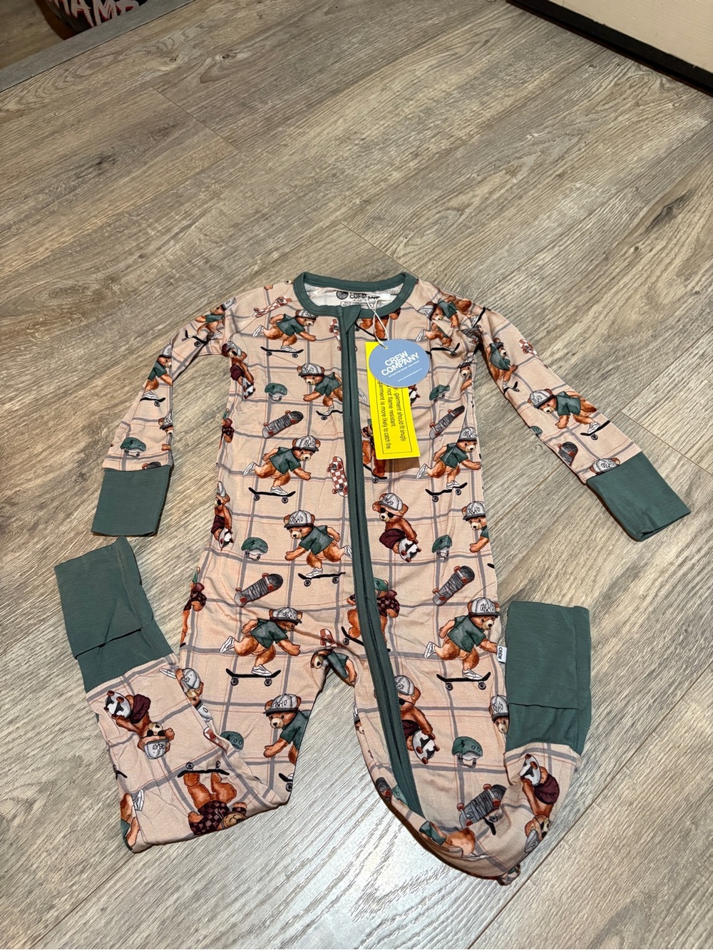NWT Crew and Co rad bears zippy 18-24m